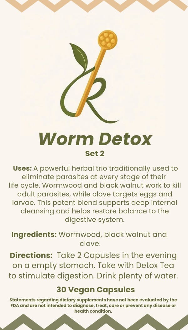 Worm Detox (Set 2)