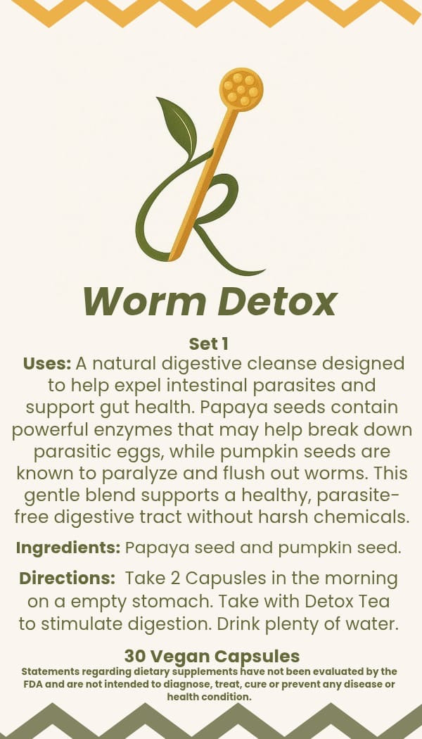 Worm Detox (Set 1)